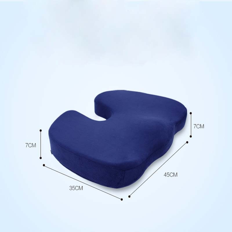 Coussin mémoire de forme spécial coccyx - Vilacosy