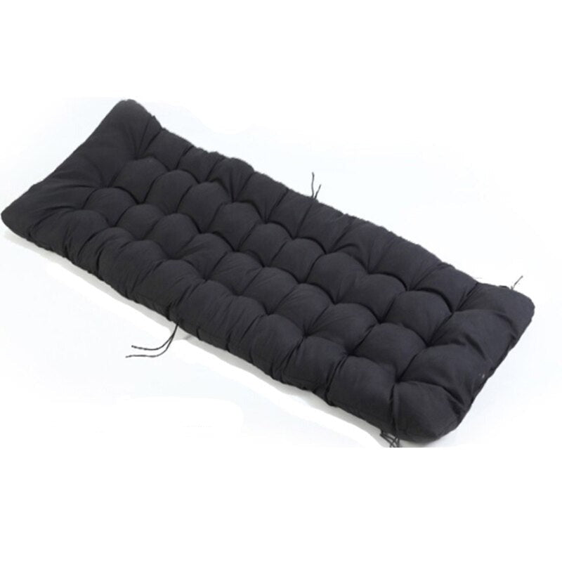 coussin bain de soleil noir