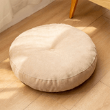 coussin de méditation tibétain - crème