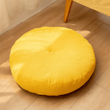 coussin de méditation tibétain - jaune