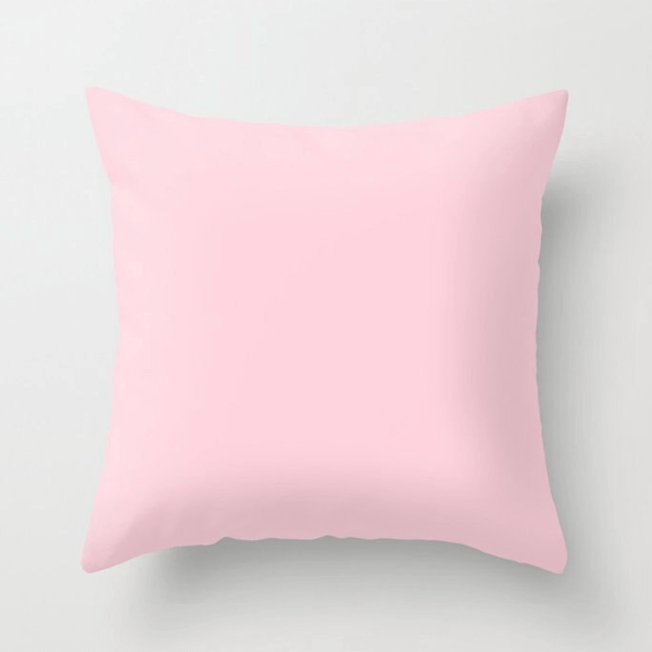 Coussin Rose Pale